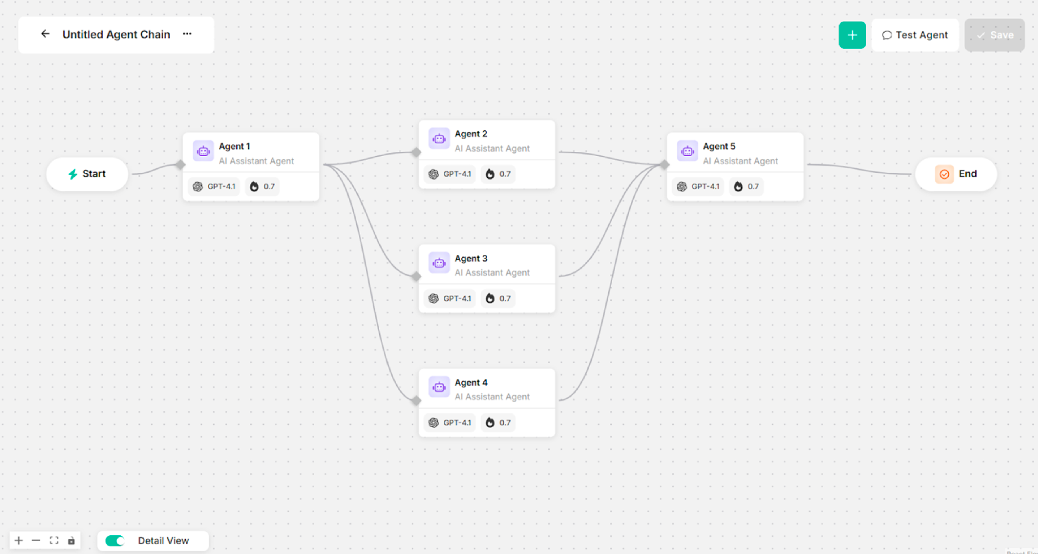 Parallel Agents after choosing "Parallel Agent"